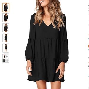 Flowy Swing Babydoll Dress